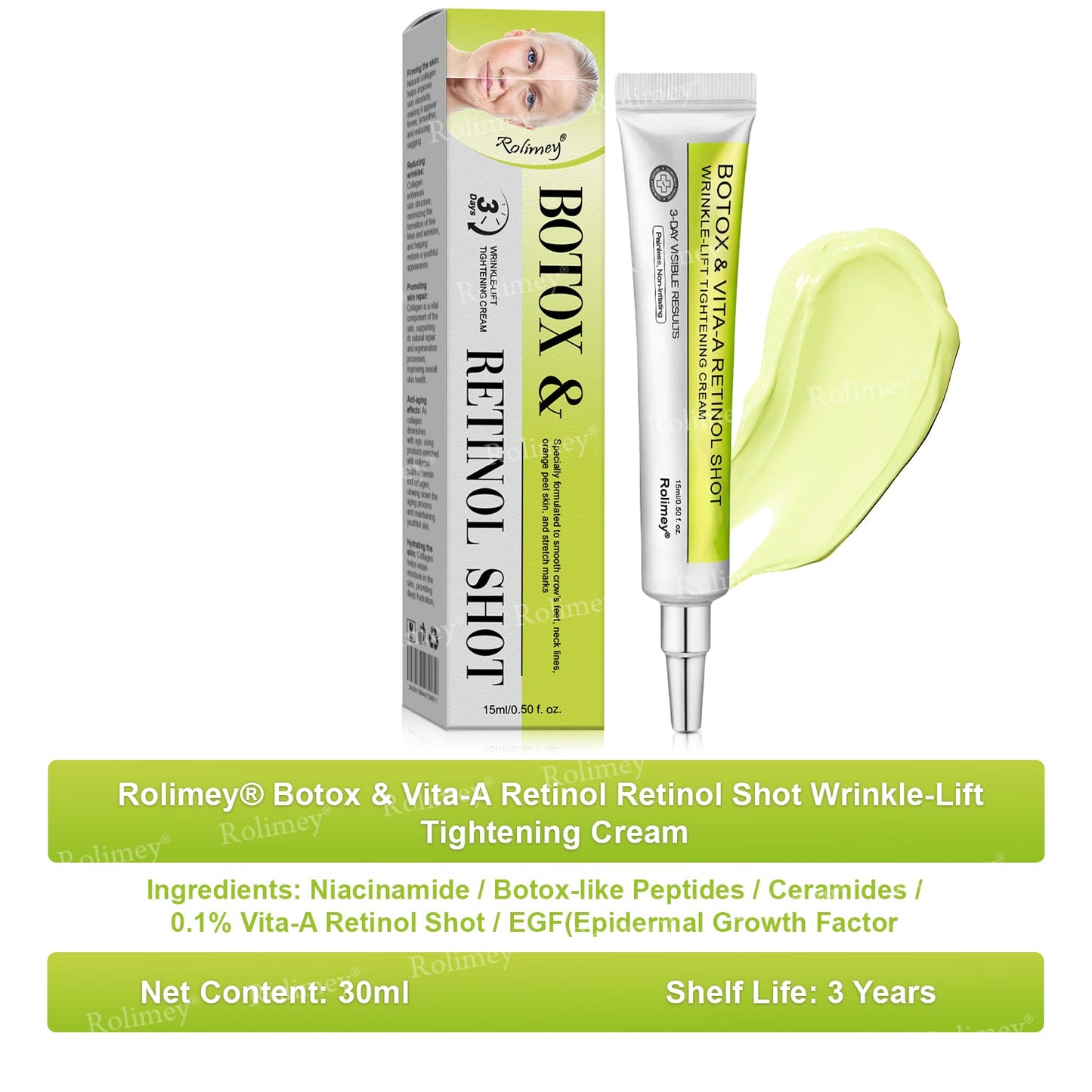 UPSELL👨‍⚕️💫Rolimey® Wrinkle-Lift Tightening cream